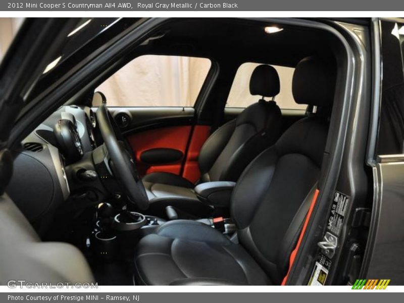 Royal Gray Metallic / Carbon Black 2012 Mini Cooper S Countryman All4 AWD