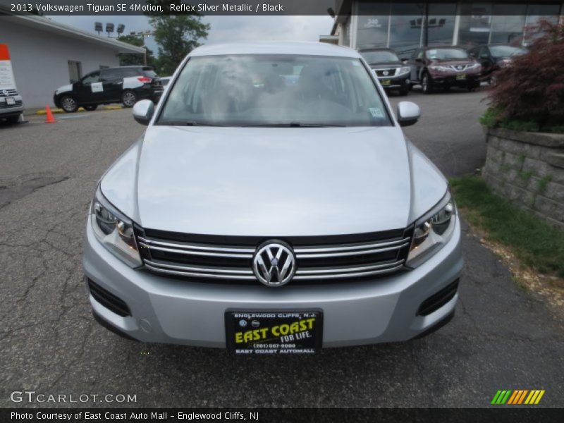 Reflex Silver Metallic / Black 2013 Volkswagen Tiguan SE 4Motion