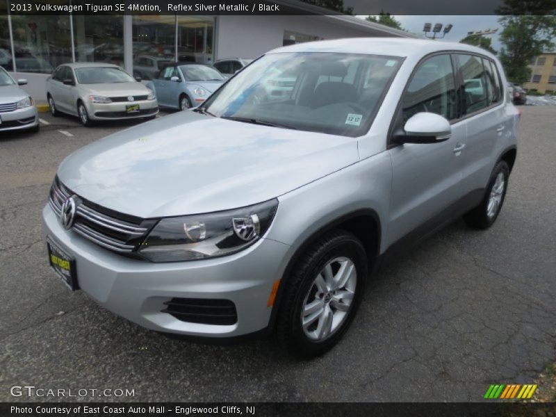 Reflex Silver Metallic / Black 2013 Volkswagen Tiguan SE 4Motion