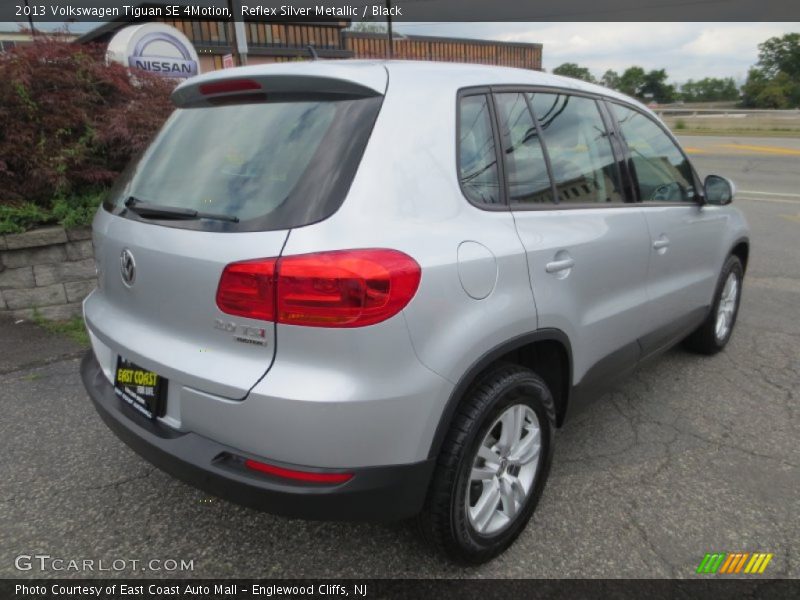 Reflex Silver Metallic / Black 2013 Volkswagen Tiguan SE 4Motion