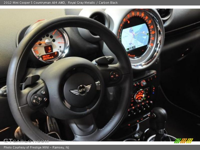 Royal Gray Metallic / Carbon Black 2012 Mini Cooper S Countryman All4 AWD