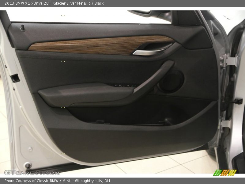 Glacier Silver Metallic / Black 2013 BMW X1 xDrive 28i