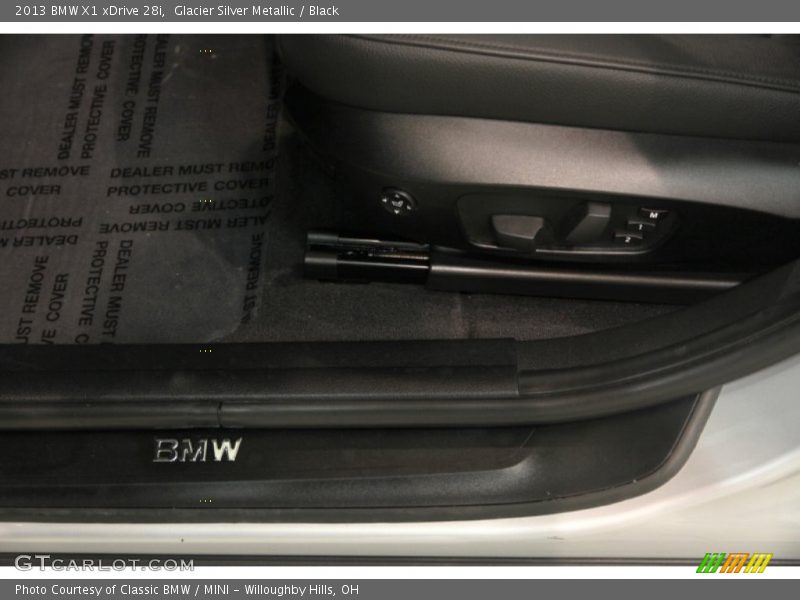 Glacier Silver Metallic / Black 2013 BMW X1 xDrive 28i