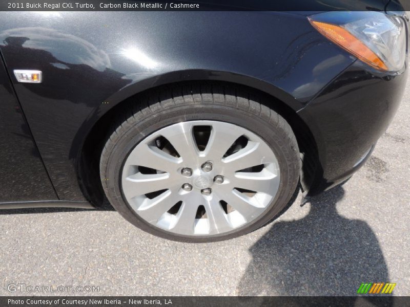 Carbon Black Metallic / Cashmere 2011 Buick Regal CXL Turbo