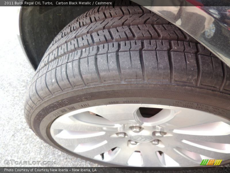 Carbon Black Metallic / Cashmere 2011 Buick Regal CXL Turbo