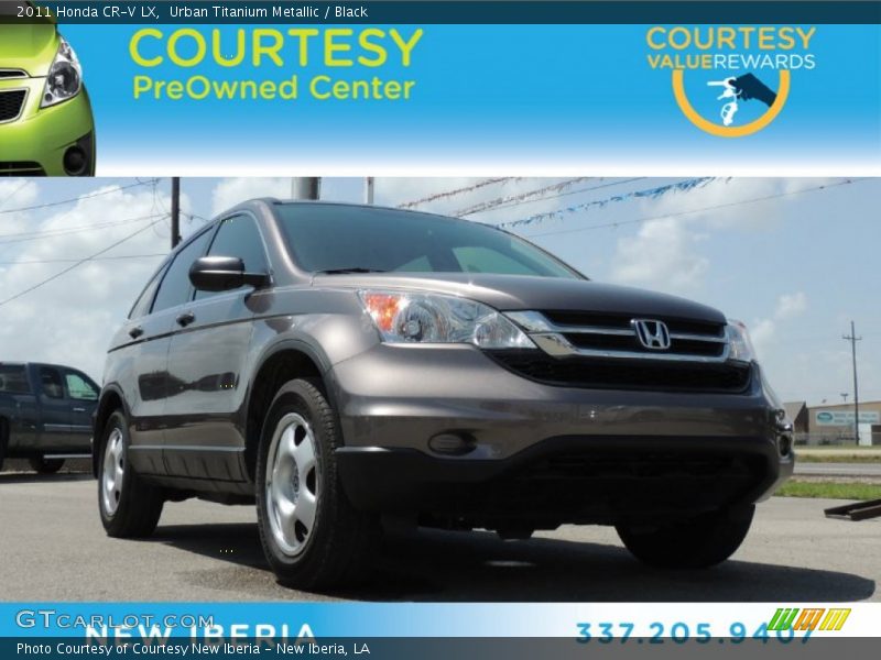 Urban Titanium Metallic / Black 2011 Honda CR-V LX