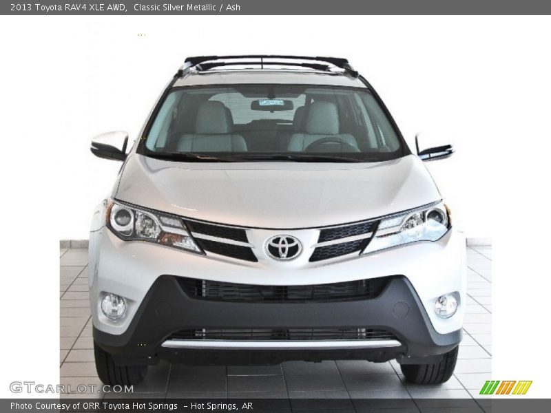 Classic Silver Metallic / Ash 2013 Toyota RAV4 XLE AWD
