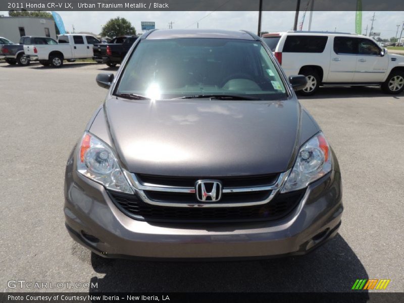 Urban Titanium Metallic / Black 2011 Honda CR-V LX