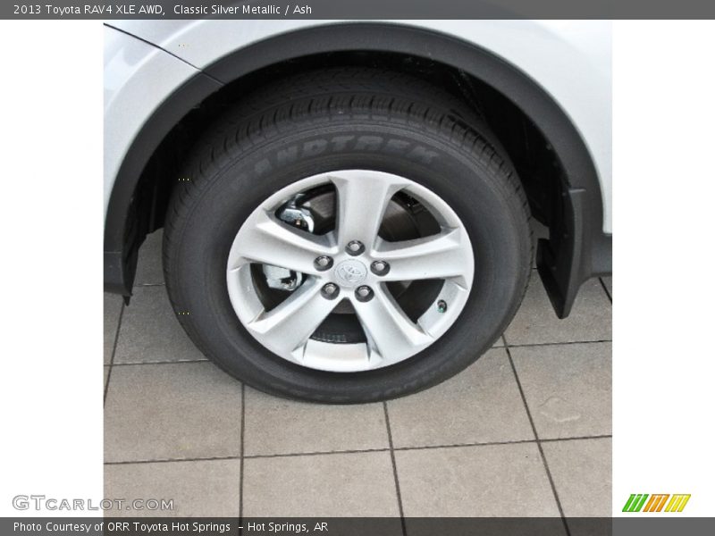 Classic Silver Metallic / Ash 2013 Toyota RAV4 XLE AWD