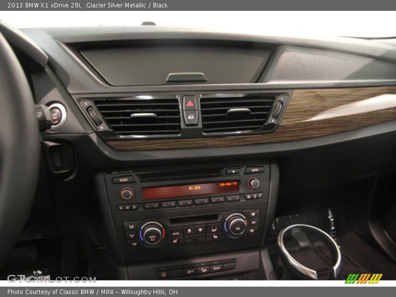 Glacier Silver Metallic / Black 2013 BMW X1 xDrive 28i