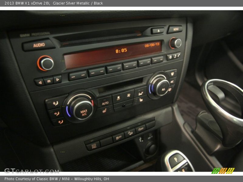 Glacier Silver Metallic / Black 2013 BMW X1 xDrive 28i