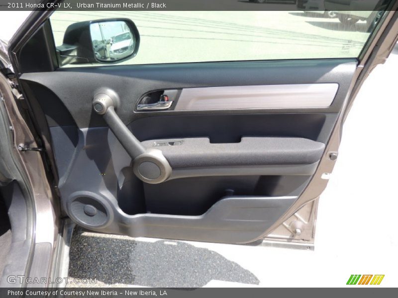 Urban Titanium Metallic / Black 2011 Honda CR-V LX