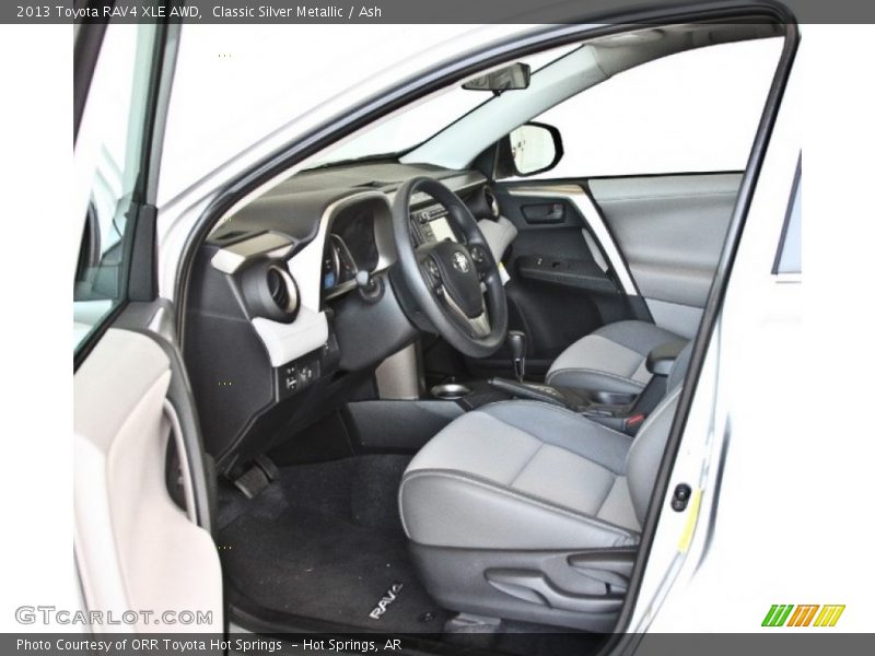 Classic Silver Metallic / Ash 2013 Toyota RAV4 XLE AWD