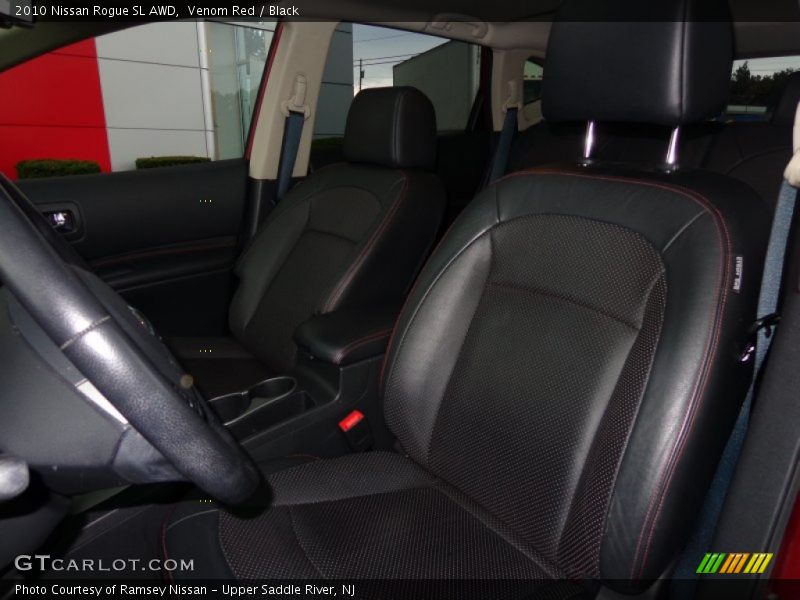 Venom Red / Black 2010 Nissan Rogue SL AWD