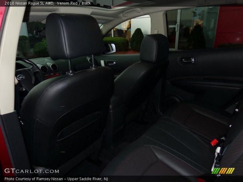 Venom Red / Black 2010 Nissan Rogue SL AWD