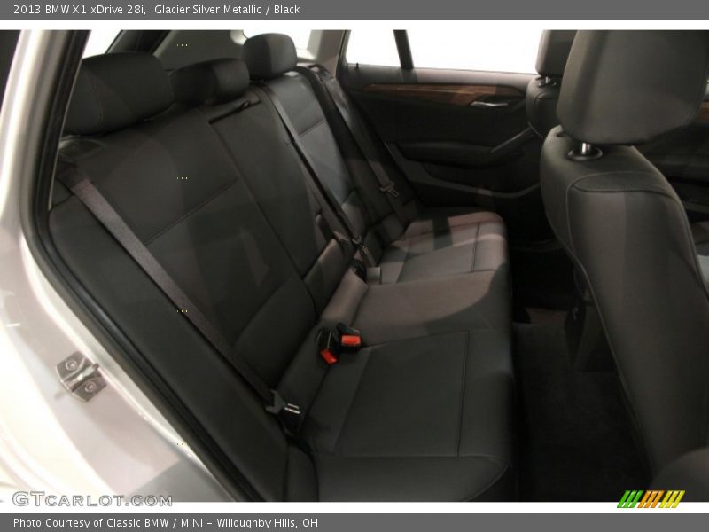 Glacier Silver Metallic / Black 2013 BMW X1 xDrive 28i