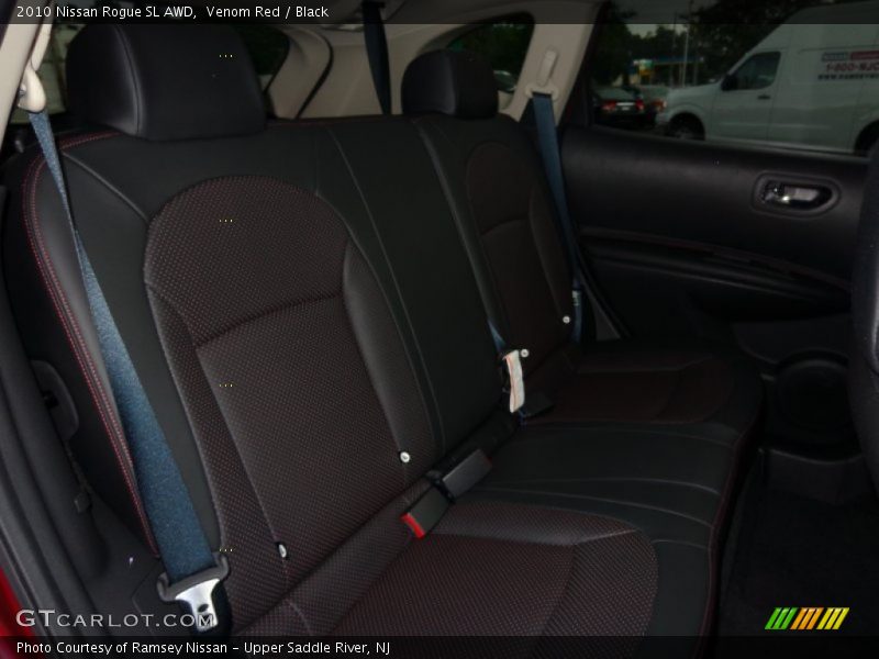 Venom Red / Black 2010 Nissan Rogue SL AWD