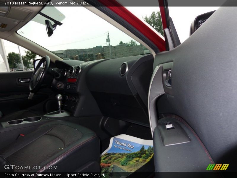 Venom Red / Black 2010 Nissan Rogue SL AWD