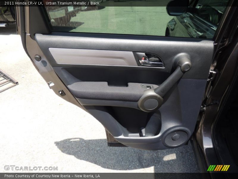 Urban Titanium Metallic / Black 2011 Honda CR-V LX