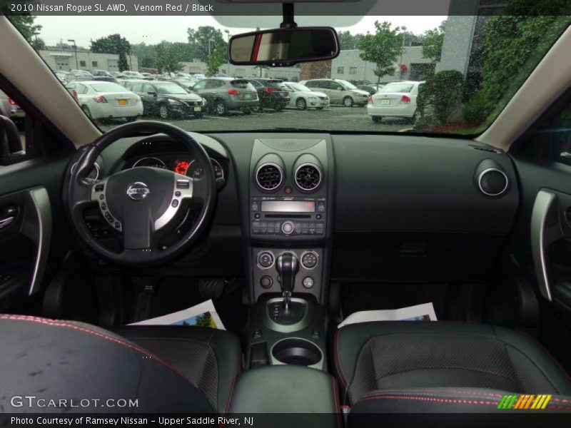 Venom Red / Black 2010 Nissan Rogue SL AWD