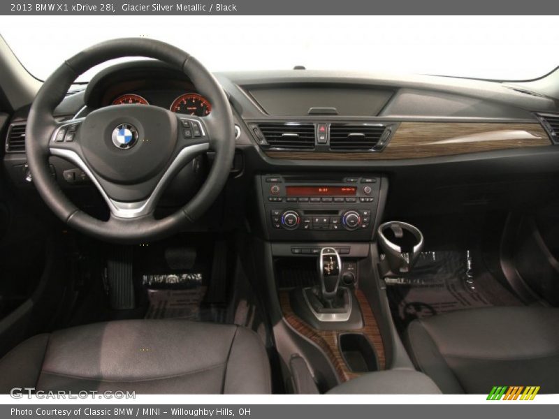 Glacier Silver Metallic / Black 2013 BMW X1 xDrive 28i