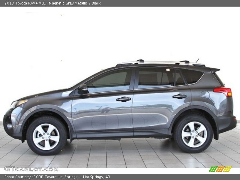 Magnetic Gray Metallic / Black 2013 Toyota RAV4 XLE
