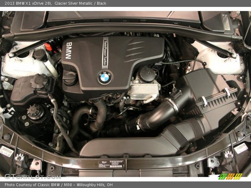 Glacier Silver Metallic / Black 2013 BMW X1 xDrive 28i