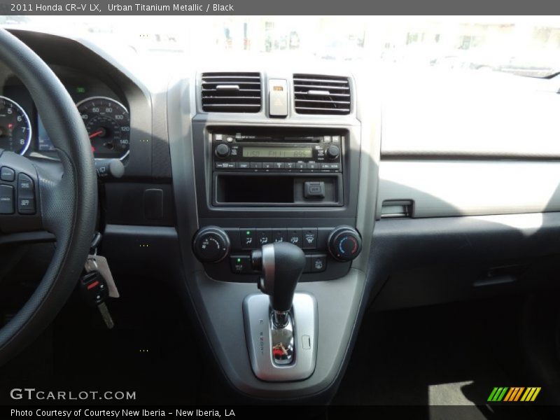 Urban Titanium Metallic / Black 2011 Honda CR-V LX