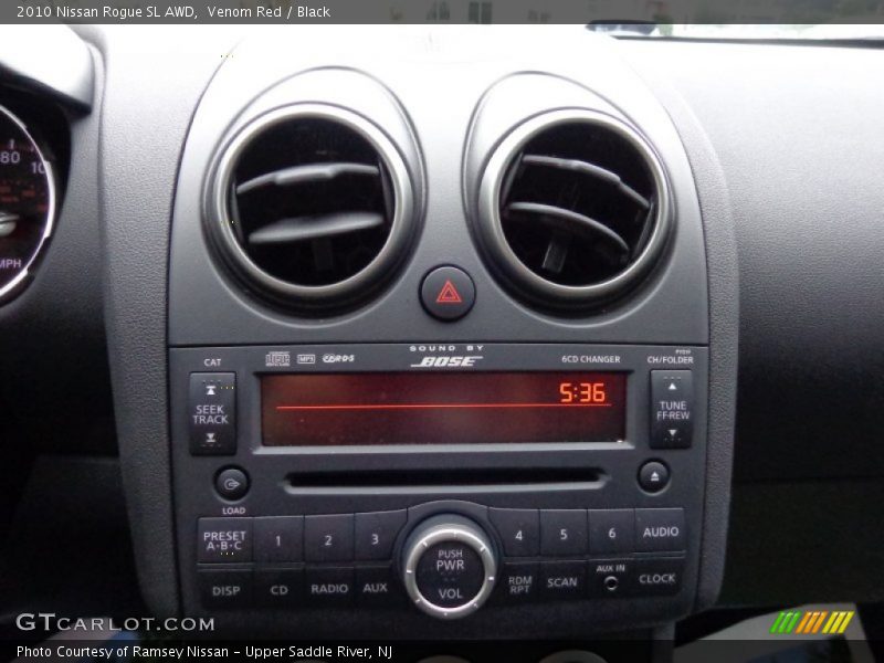 Venom Red / Black 2010 Nissan Rogue SL AWD