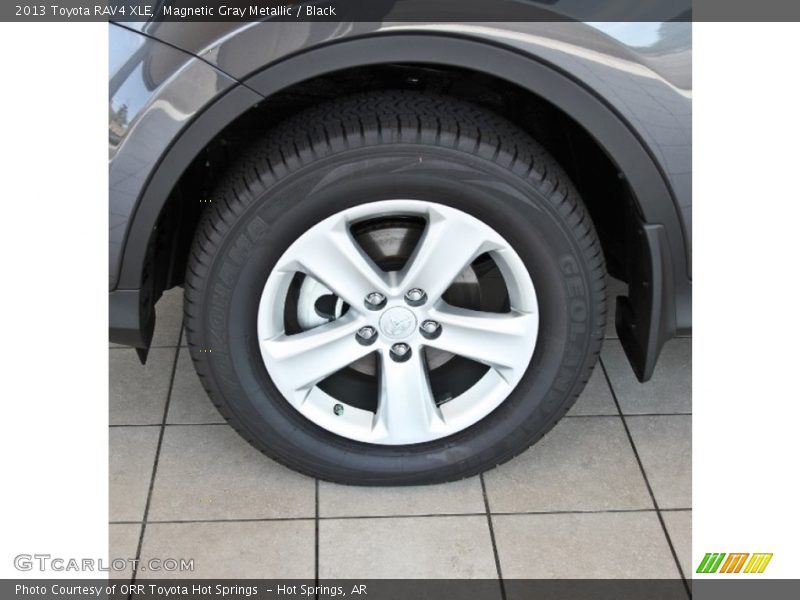 Magnetic Gray Metallic / Black 2013 Toyota RAV4 XLE