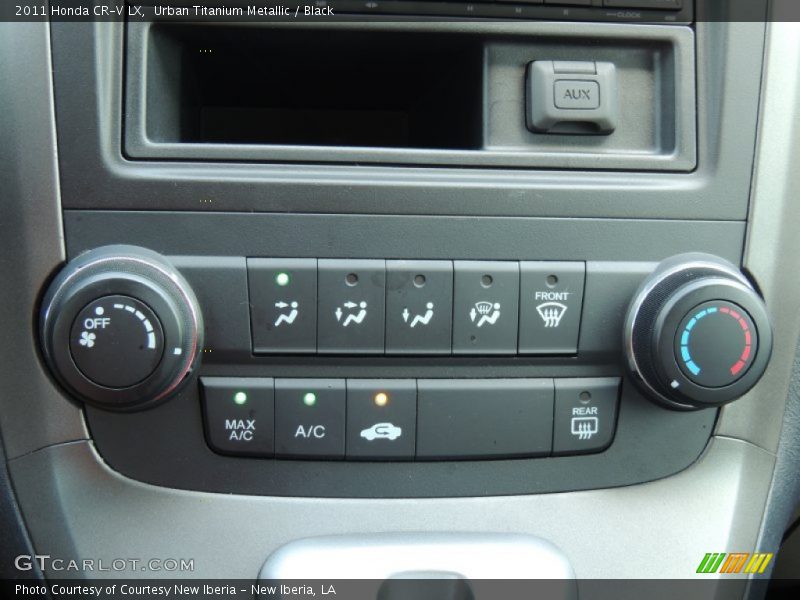 Urban Titanium Metallic / Black 2011 Honda CR-V LX