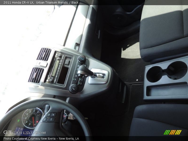 Urban Titanium Metallic / Black 2011 Honda CR-V LX