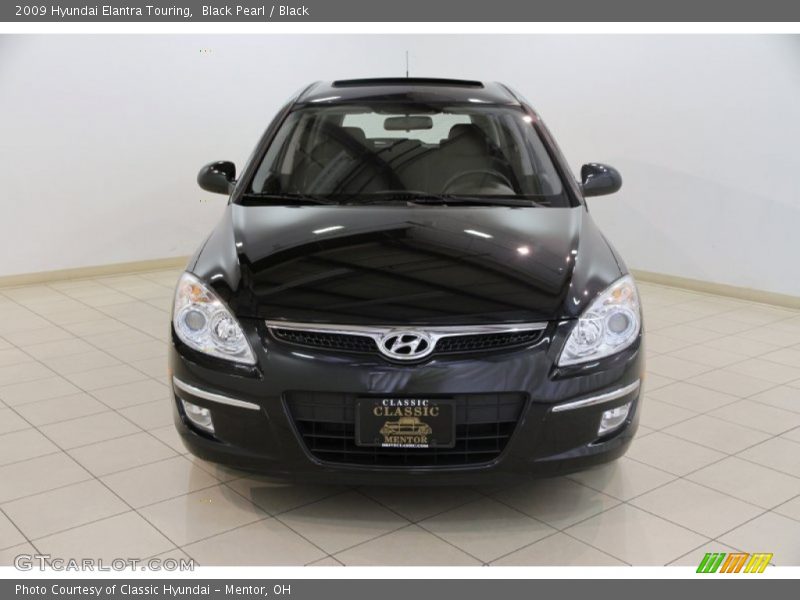 Black Pearl / Black 2009 Hyundai Elantra Touring