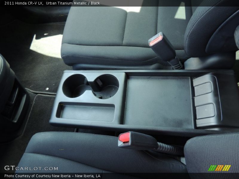 Urban Titanium Metallic / Black 2011 Honda CR-V LX