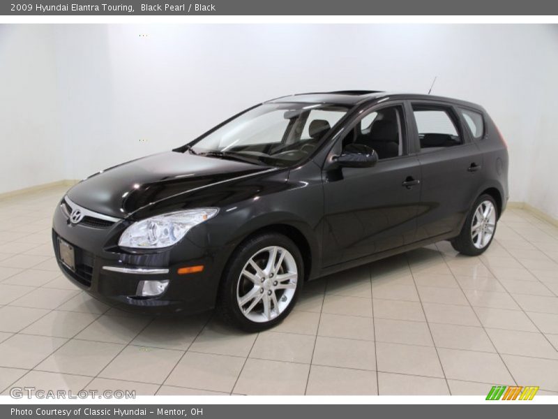 Black Pearl / Black 2009 Hyundai Elantra Touring