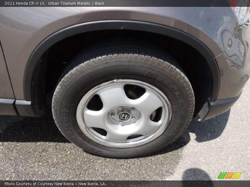 Urban Titanium Metallic / Black 2011 Honda CR-V LX