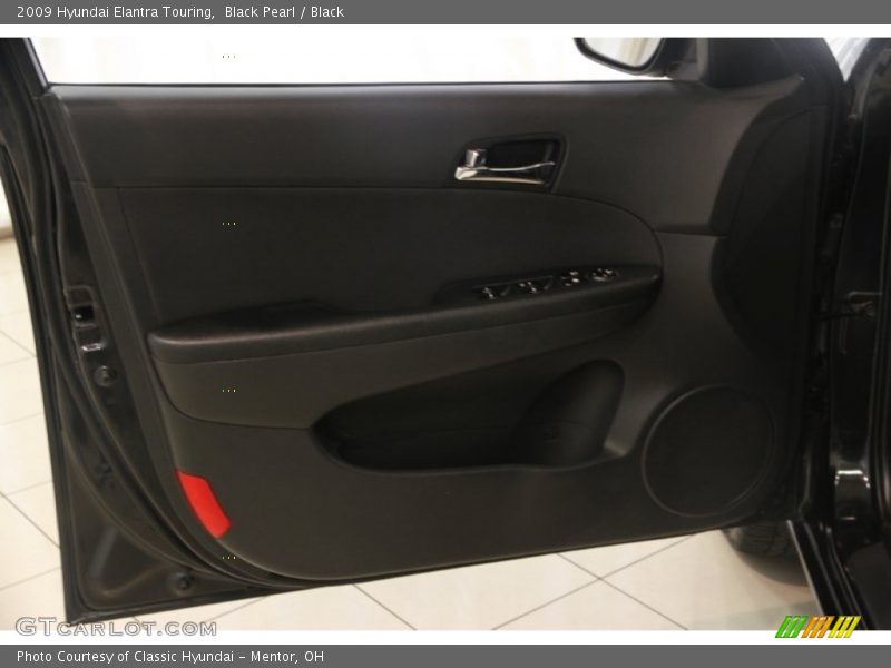 Black Pearl / Black 2009 Hyundai Elantra Touring