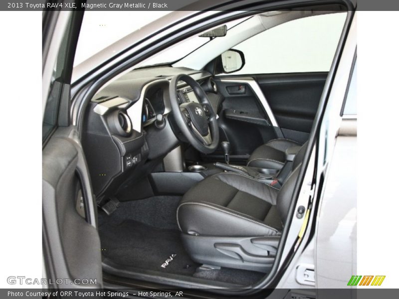 Magnetic Gray Metallic / Black 2013 Toyota RAV4 XLE