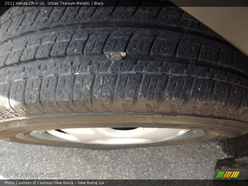 Urban Titanium Metallic / Black 2011 Honda CR-V LX