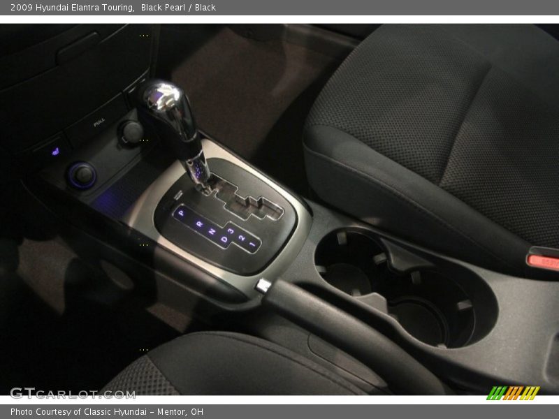 Black Pearl / Black 2009 Hyundai Elantra Touring