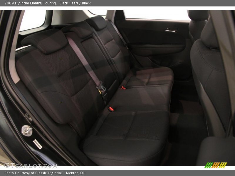 Black Pearl / Black 2009 Hyundai Elantra Touring