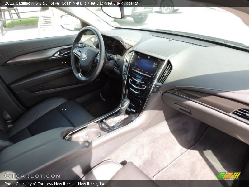 Silver Coast Metallic / Jet Black/Jet Black Accents 2013 Cadillac ATS 2.5L