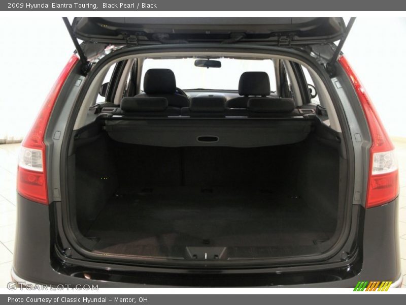 Black Pearl / Black 2009 Hyundai Elantra Touring