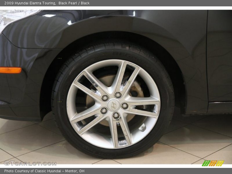 Black Pearl / Black 2009 Hyundai Elantra Touring