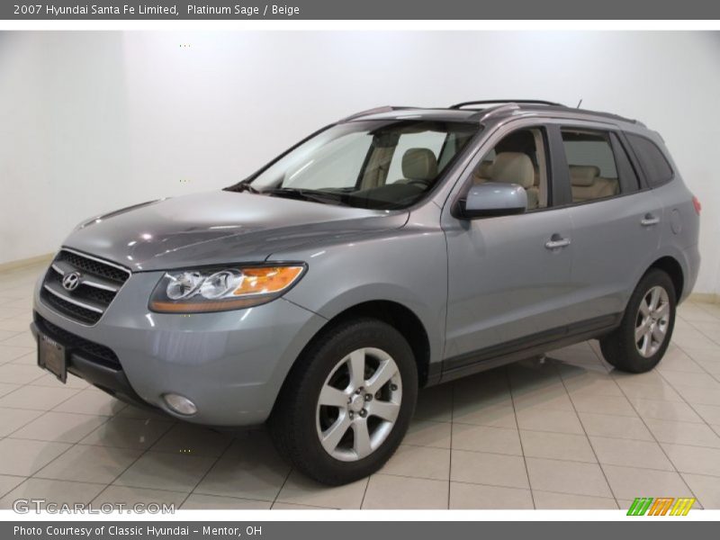 Front 3/4 View of 2007 Santa Fe Limited
