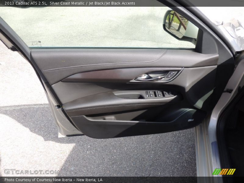 Silver Coast Metallic / Jet Black/Jet Black Accents 2013 Cadillac ATS 2.5L