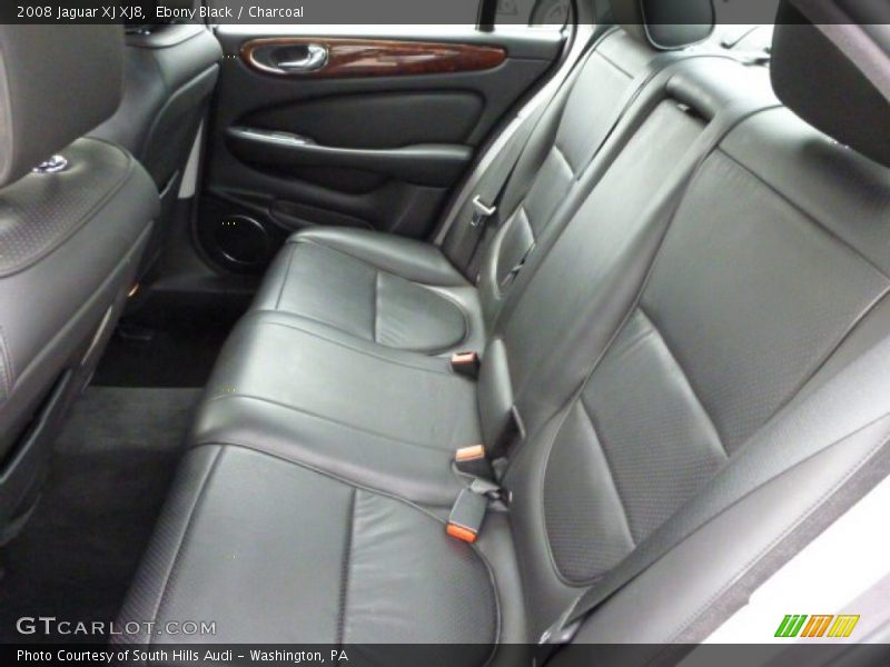 Ebony Black / Charcoal 2008 Jaguar XJ XJ8