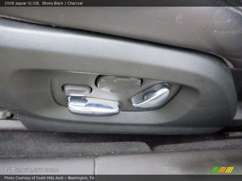 Ebony Black / Charcoal 2008 Jaguar XJ XJ8