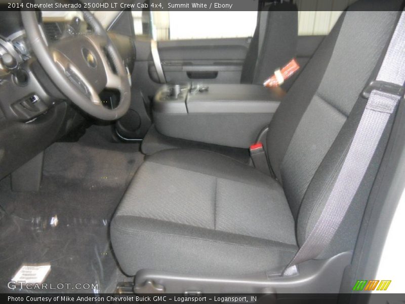 Summit White / Ebony 2014 Chevrolet Silverado 2500HD LT Crew Cab 4x4