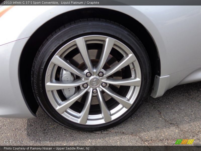 2010 G 37 S Sport Convertible Wheel